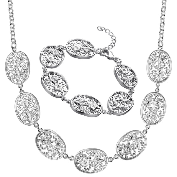 Silver Jewelry Set LST094