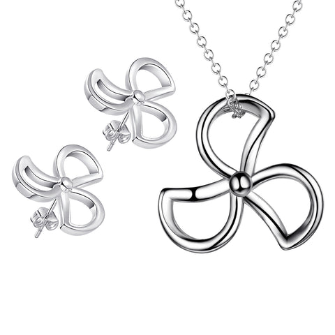 Silver Jewelry Set LST096
