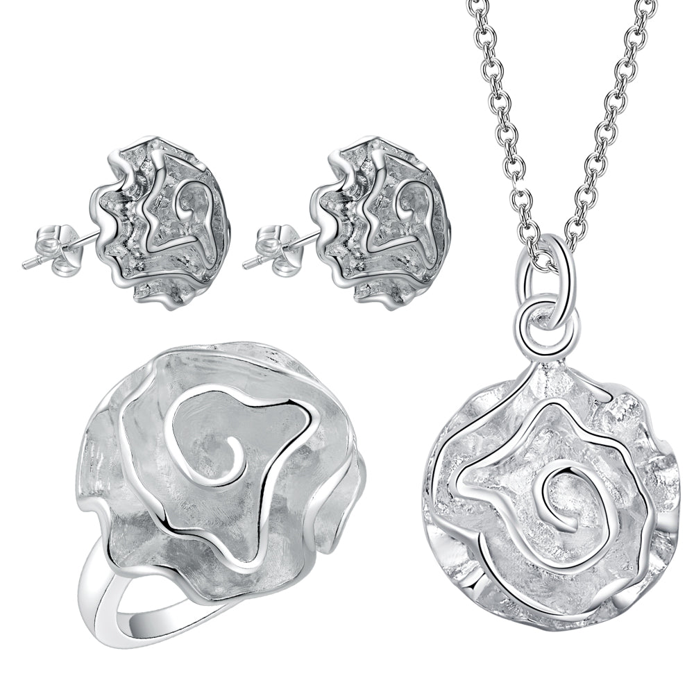 Silver Jewelry Set LST098