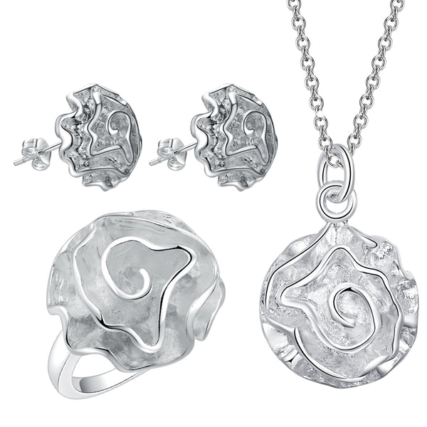 Silver Jewelry Set LST098