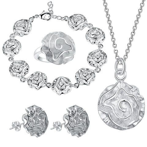 Silver Jewelry Set LST099