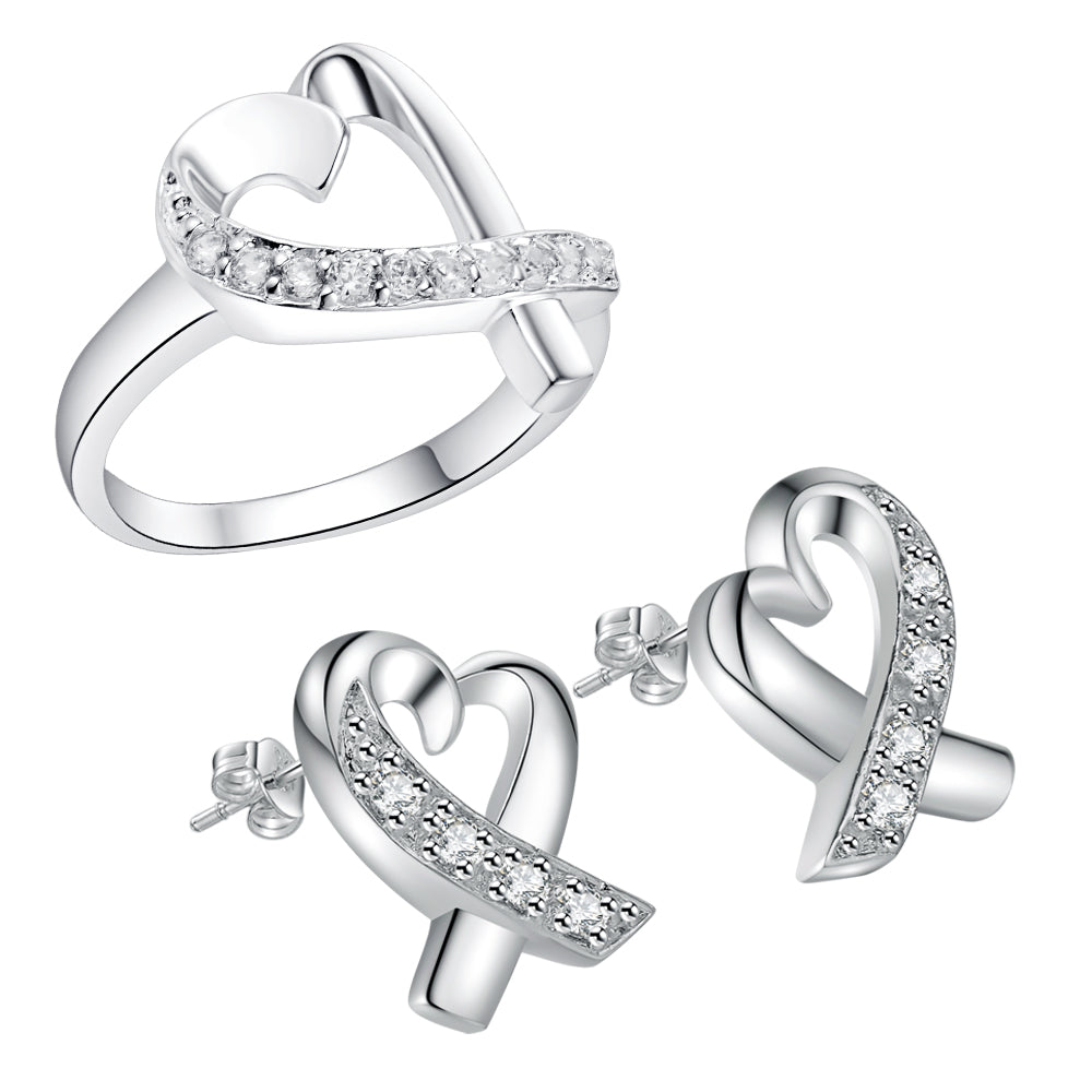 Silver Jewelry Set LST122
