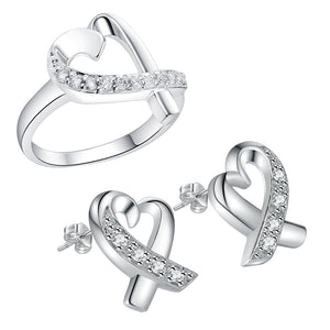 Silver Jewelry Set LST122