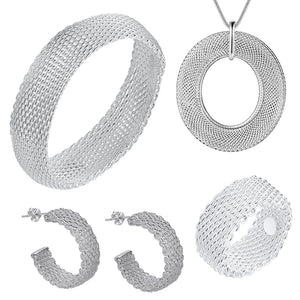 Silver Jewelry Set LST125