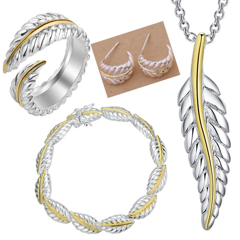 Silver Jewelry Set LST128