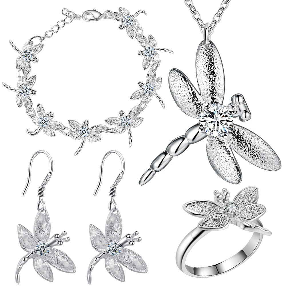 Silver Jewelry Set LST132
