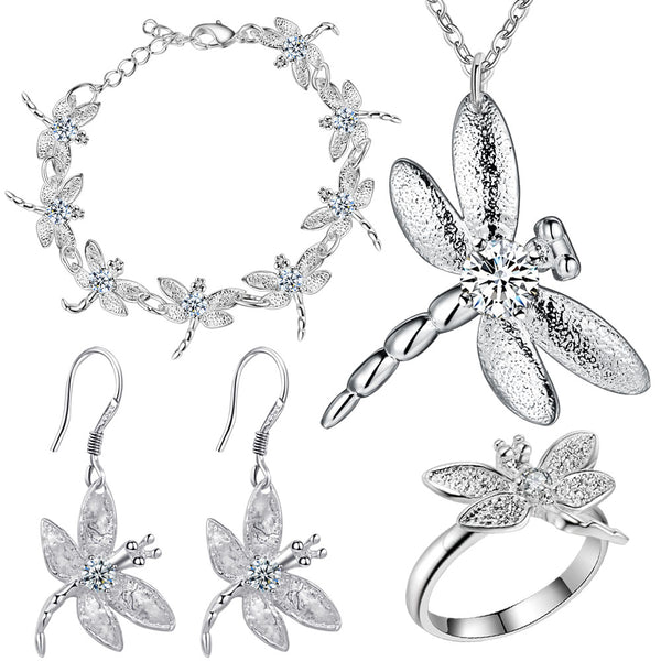 Silver Jewelry Set LST132