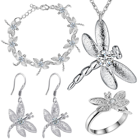 Silver Jewelry Set LST132