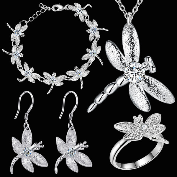 Silver Jewelry Set LST132