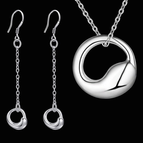 Silver Jewelry Set LST133