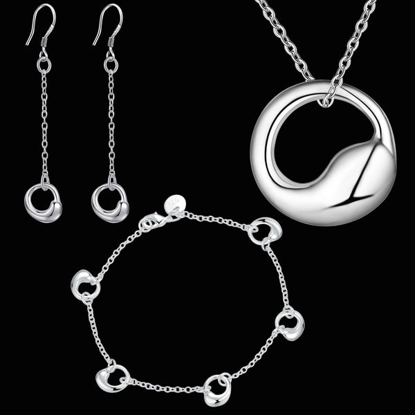 Silver Jewelry Set LST135