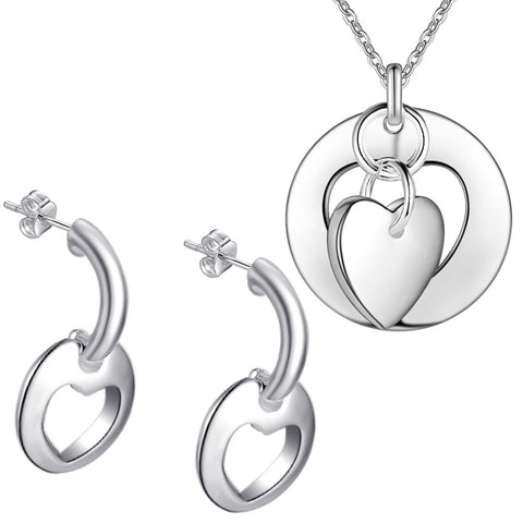Silver Jewelry Set LST136