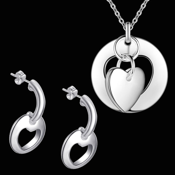 Silver Jewelry Set LST136