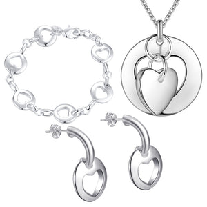Silver Jewelry Set LST137