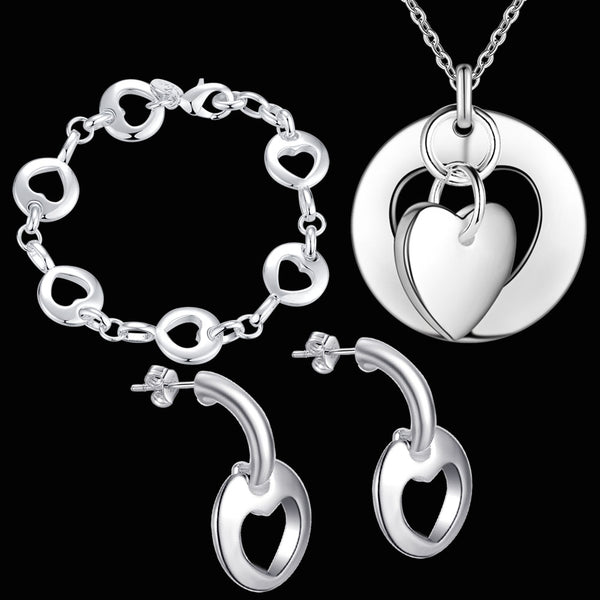 Silver Jewelry Set LST137