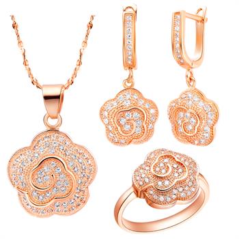 Rose Gold Jewelry Set LST138