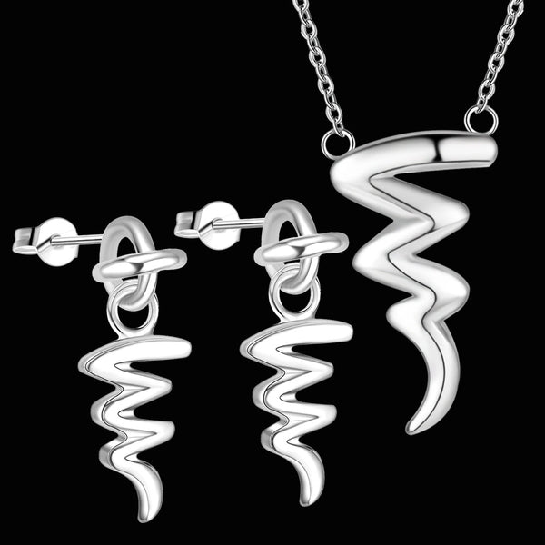 Silver Jewelry Set LST138