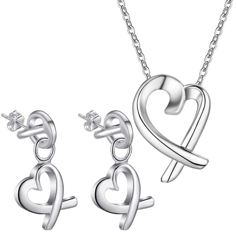 Silver Jewelry Set LST139
