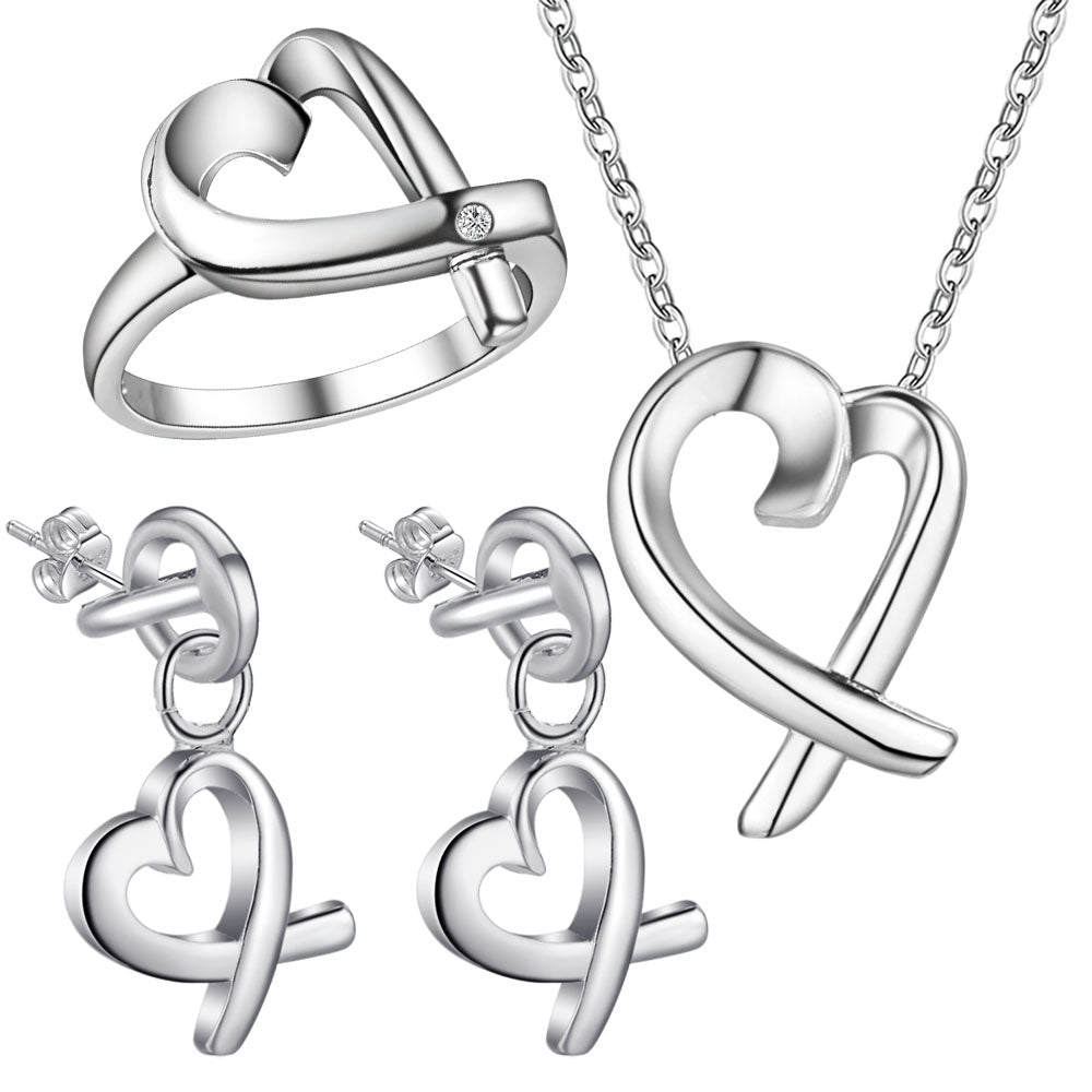 Silver Jewelry Set LST140