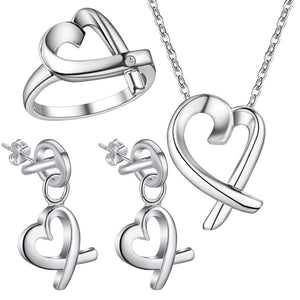 Silver Jewelry Set LST140