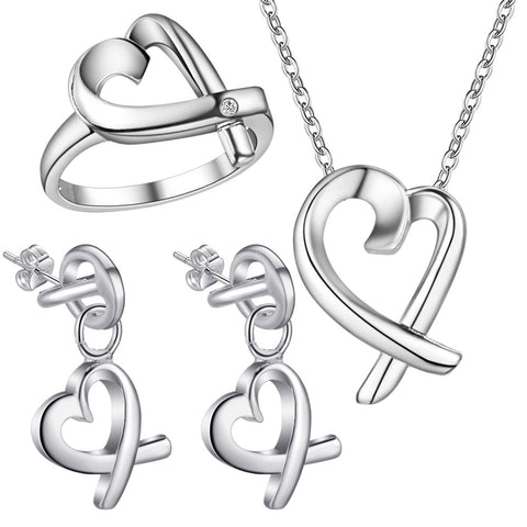 Silver Jewelry Set LST140