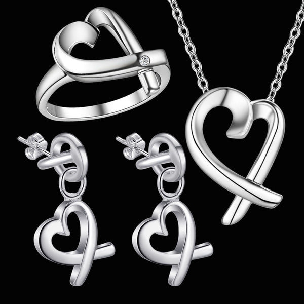 Silver Jewelry Set LST140