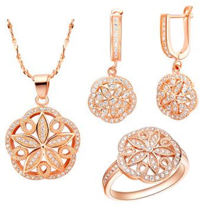 Rose Gold Jewelry Set LST144