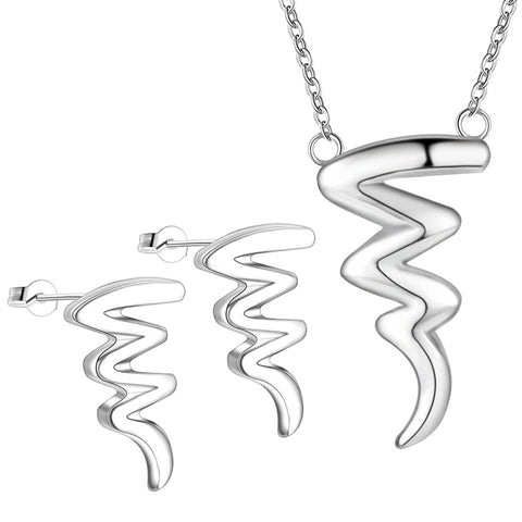 Silver Jewelry Set LST148