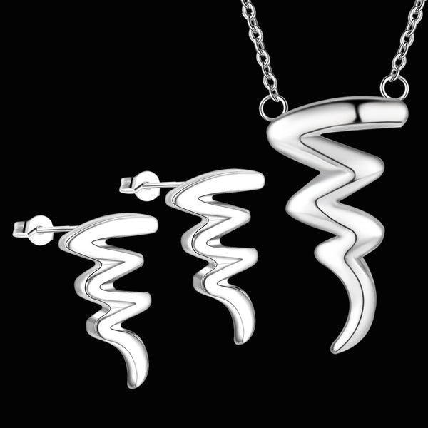 Silver Jewelry Set LST148