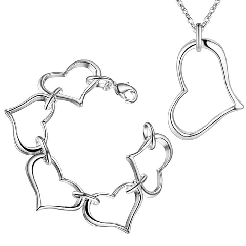 Silver Jewelry Set LST151