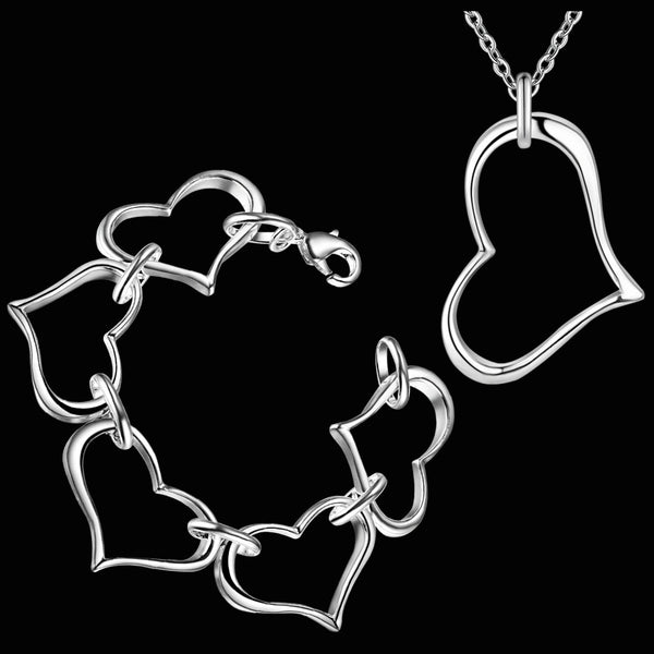 Silver Jewelry Set LST151