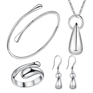 Silver Jewelry Set LST154