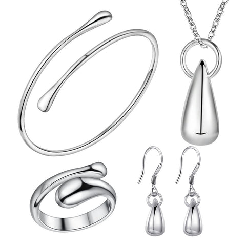 Silver Jewelry Set LST154