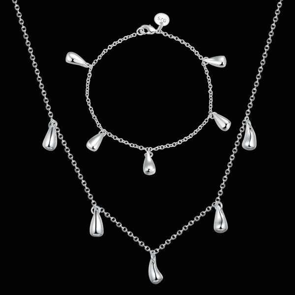Silver Jewelry Set LST155