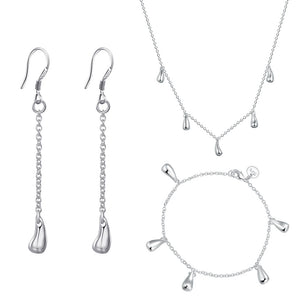 Silver Jewelry Set LST156