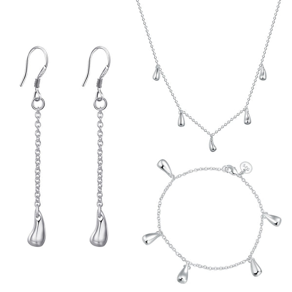 Silver Jewelry Set LST156