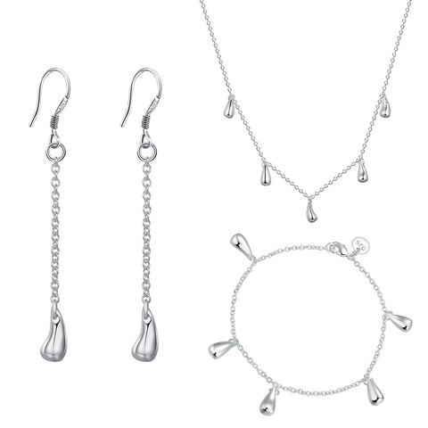 Silver Jewelry Set LST156