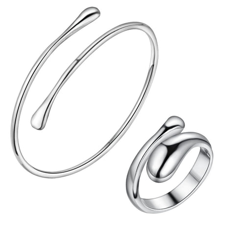 Silver Jewelry Set LST159