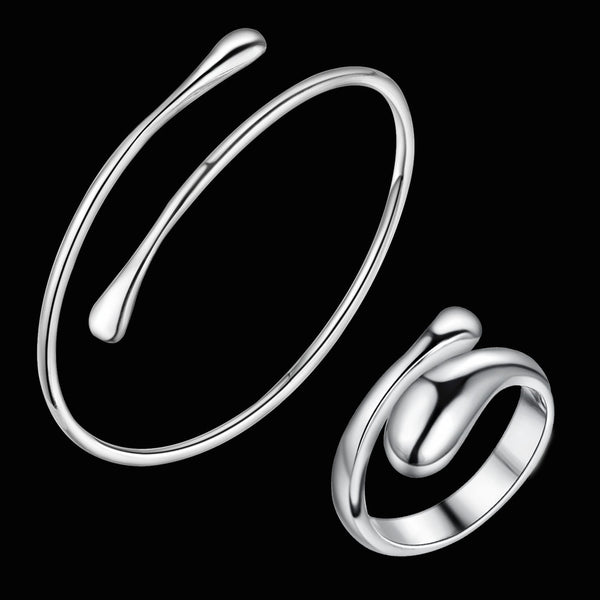 Silver Jewelry Set LST159