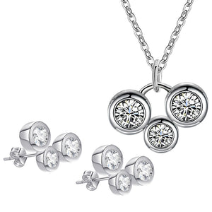 Silver Jewelry Set LST161