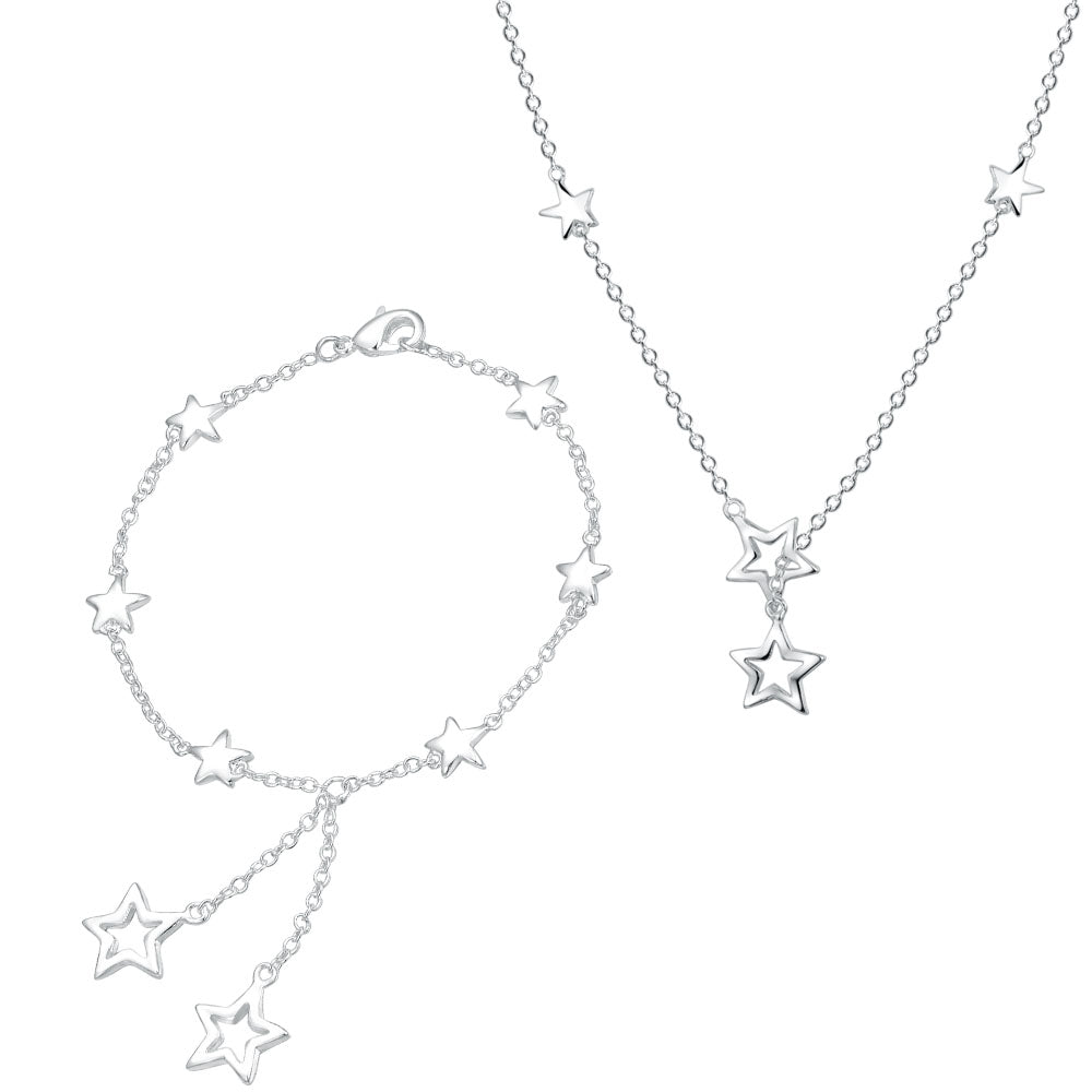 Silver Jewelry Set LST166