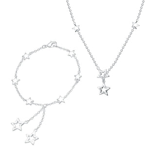 Silver Jewelry Set LST166