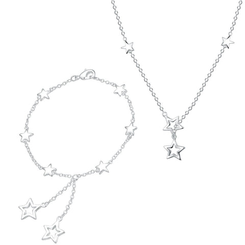Silver Jewelry Set LST166