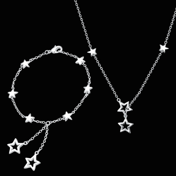 Silver Jewelry Set LST166