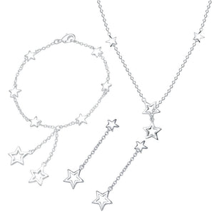 Silver Jewelry Set LST167