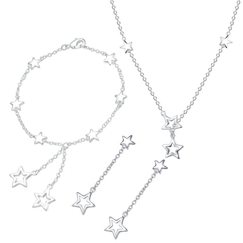 Silver Jewelry Set LST167