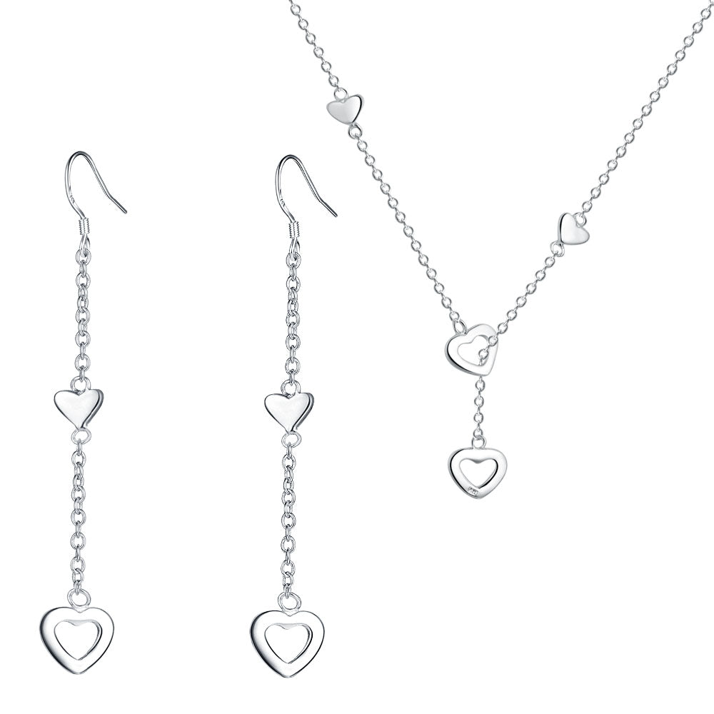 Silver Jewelry Set LST168