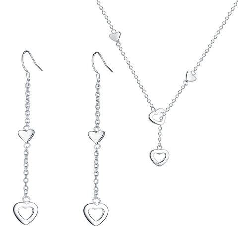 Silver Jewelry Set LST168