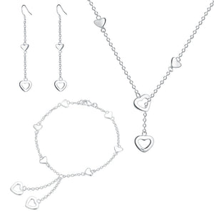 Silver Jewelry Set LST171