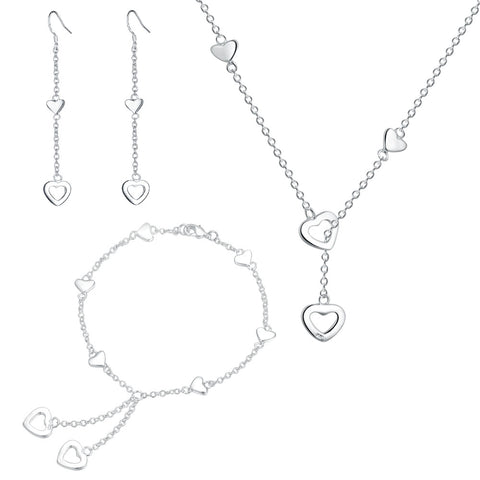 Silver Jewelry Set LST171